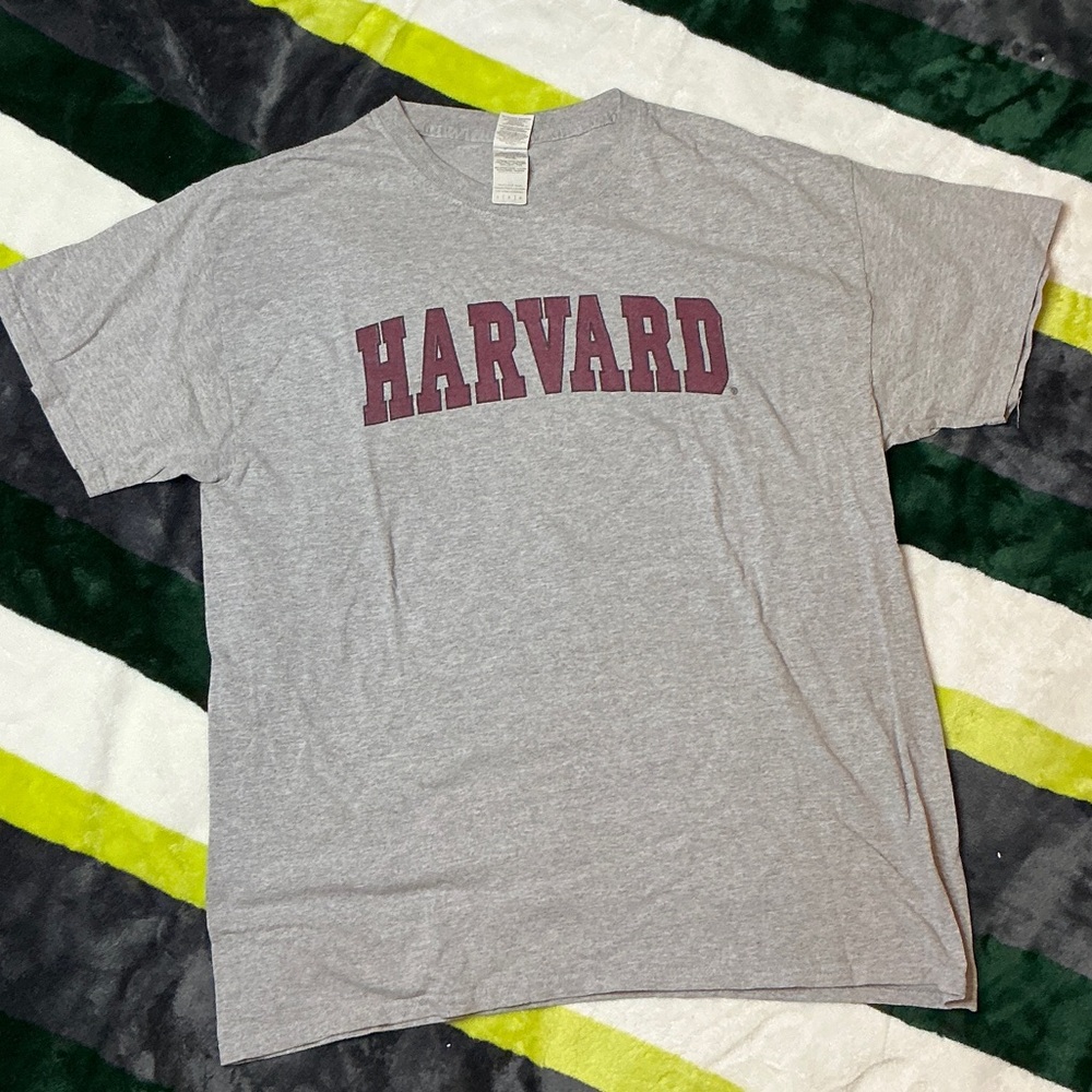 Gray Harvard Tee